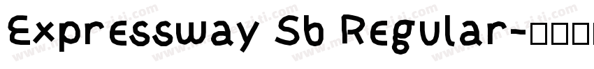Expressway Sb Regular字体转换